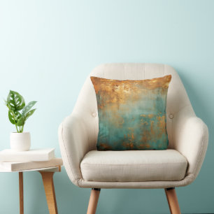 Copper Patina Rustic Cushion