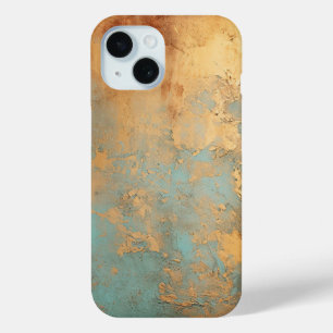 Copper Patina Rustic Metallic  iPhone 15 Case