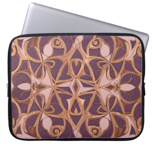 copper purple laptop sleeve