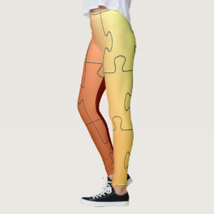 Copper Puzzle Leggings