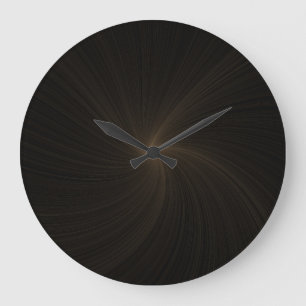 Copper Quasar Large Clock