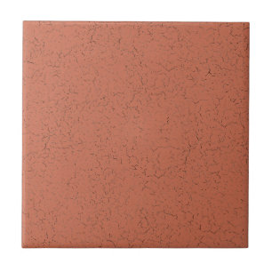 Copper Red Pink Brown Crackle Glaze Solid Colour Ceramic Tile