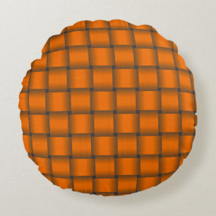 Copper Ribbon Round Cushion