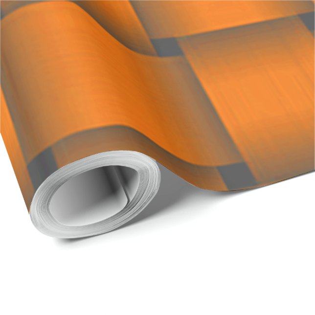 Copper Ribbon Wrapping Paper (Roll Corner)