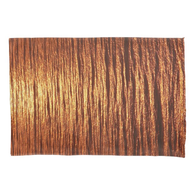 Copper sea pattern pillowcase (Front)