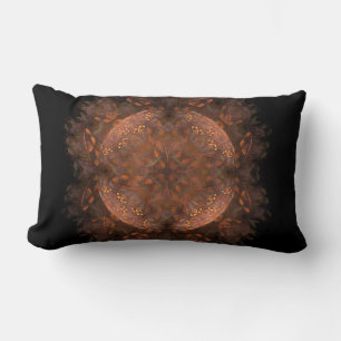 copper shimmer lumbar cushion