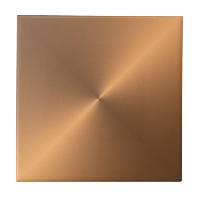 Copper Shine Ceramic Tile (Front)