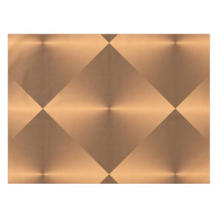 Copper Shine Diamonds Tablecloth
