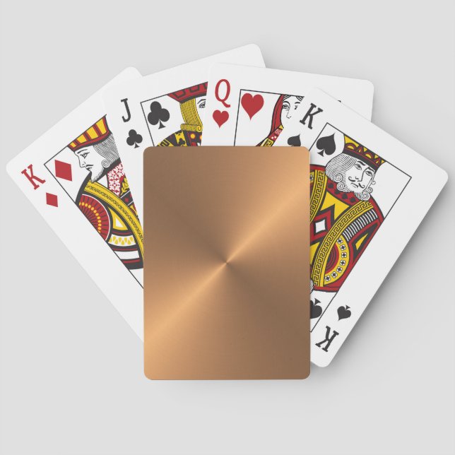 Copper Shine Playing Cards (Back)