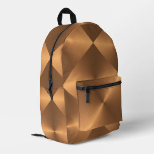 Copper Shine Printed Backpack