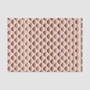 Copper Snake Scales Tissue Paper