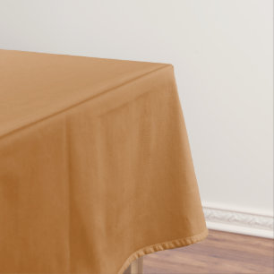 Copper Solid Colour Classic Elegant Tablecloth