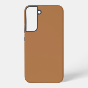 Copper Solid Plain Colour Samsung Galaxy Case