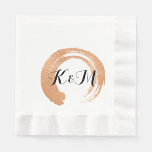 Copper Spray Wedding Collection Gifts Napkin