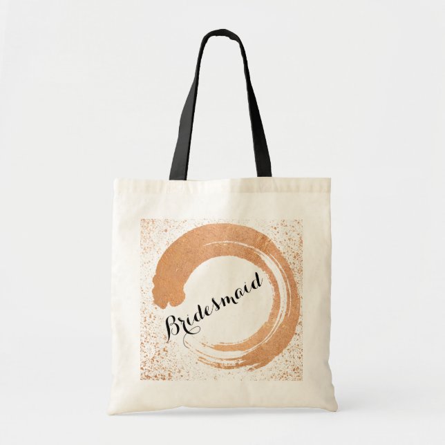 Copper Spray Wedding Collection Gifts Tote Bag (Front)