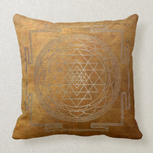 Copper Sri Yantra - Pillow
