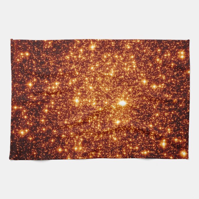 Copper Stars Tea Towel (Horizontal)