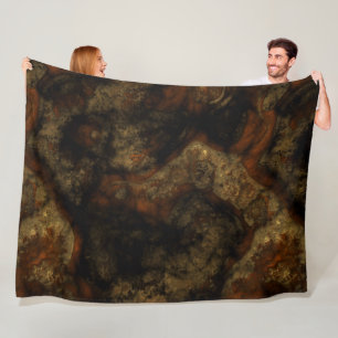 Copper Stone Fleece Blanket