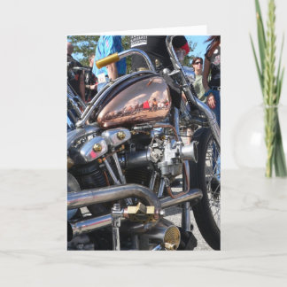 Copper Tank Birthday Card