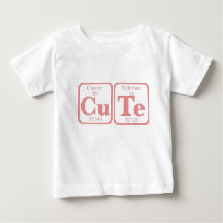 Copper Tellurium (CuTe) -- Pink Baby T-Shirt
