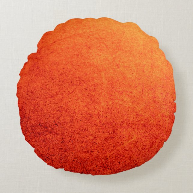 Copper texture surface backgroundabstract, aged, g round cushion (Front)