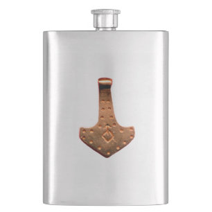 Copper Thor Hammer stainless steel flask