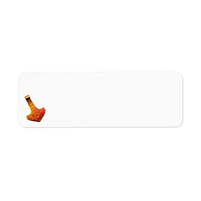 Copper Thor's Hammer return address labels (Front)