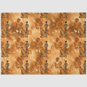 Copper Tiger Series Design 11 Tissue Paper