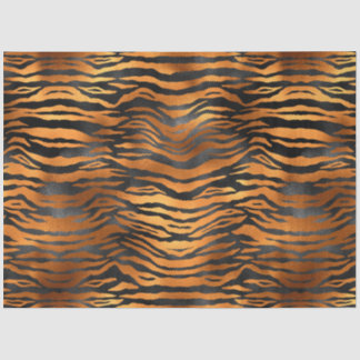 Copper Tiger Series Design 8 Tissue Paper