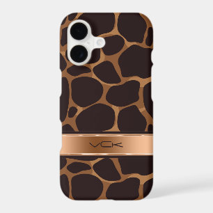 Copper Tones Leopard Animal Print