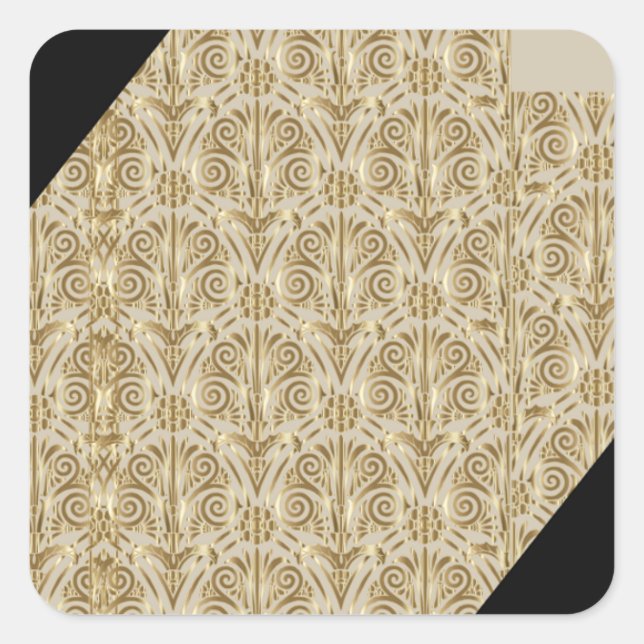 Copper Touch Square Sticker (Front)