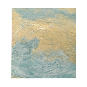 Copper Turquoise Faux Finish Notepad