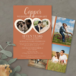 Copper wedding anniversary 7th party 6 photos