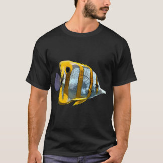 Copperband Butterflyfish Colour Design T-Shirt