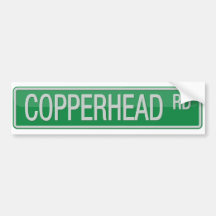 Copperhead Road street sign