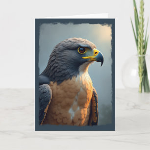 Coppery Bird Fathers Day Card