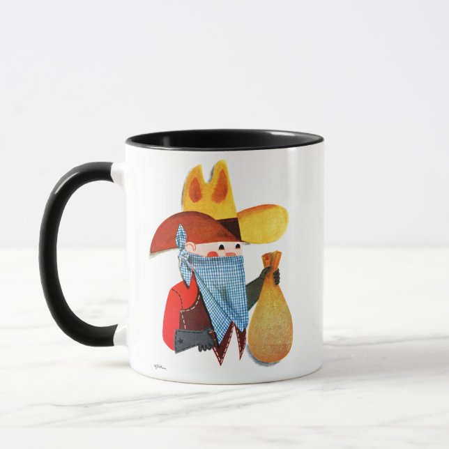 Cops and Robbers Mug (Left)