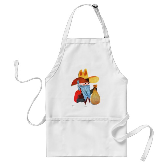 Cops and Robbers Standard Apron (Front)