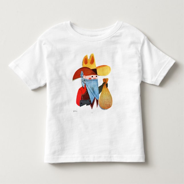 Cops and Robbers Toddler T-Shirt (Front)