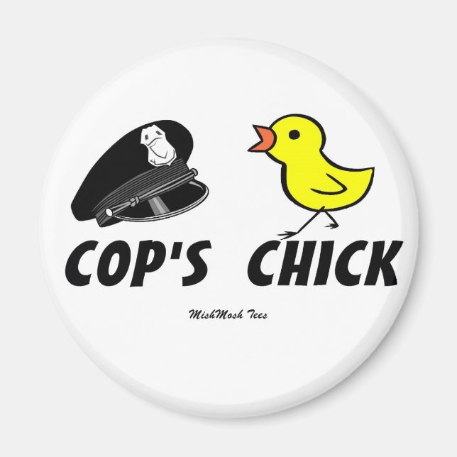 Cops Chick Magnet (Front)