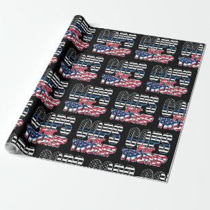 Cops for Trump - Trump 2020 Wrapping Paper