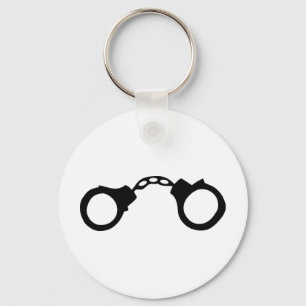 cops handcuffs key ring