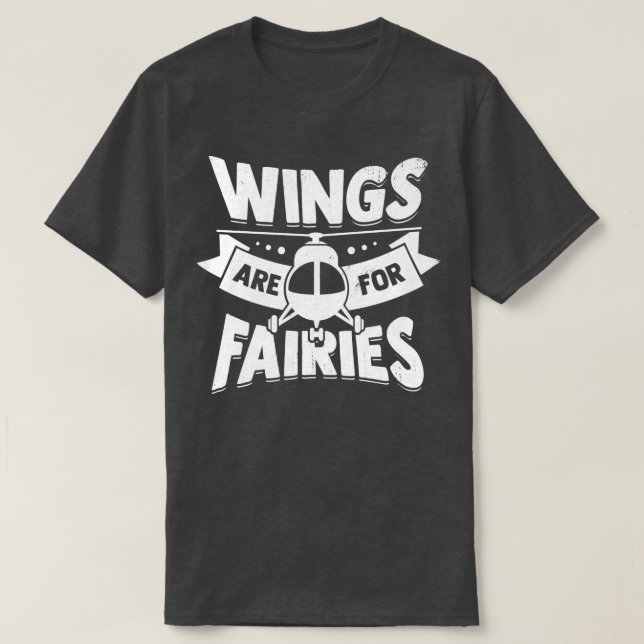 Copter Aviation Helicopter Pilot Gift  T-Shirt (Design Front)