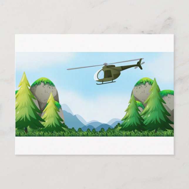 Copter Postcard (Front)