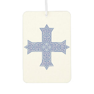 Coptic cross  car air freshener
