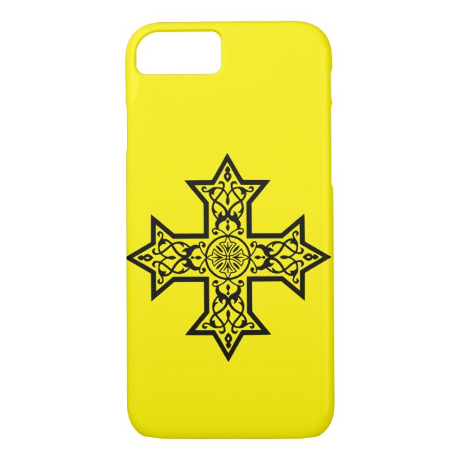 Coptic Cross Case-Mate iPhone Case (Back)