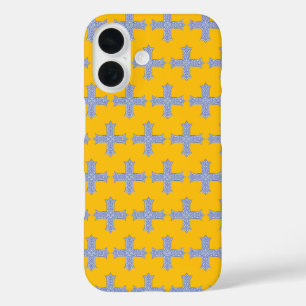 Coptic cross iPhone 16 case
