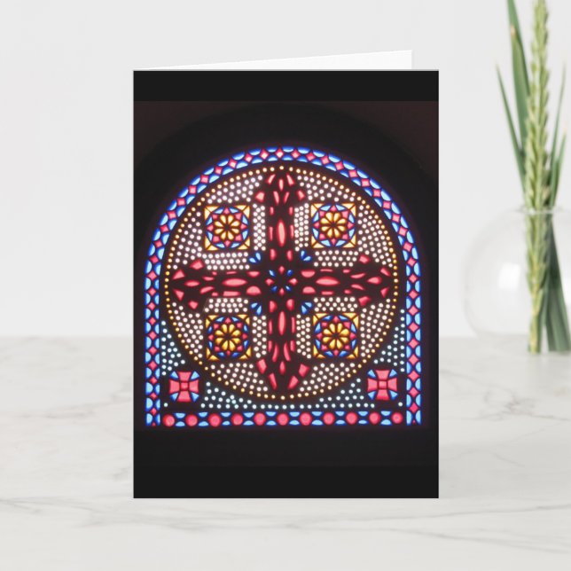 Coptic Cross Holiday Card (Front)