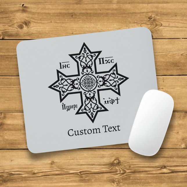Coptic Cross Mouse Pad (Creator Uploaded)
