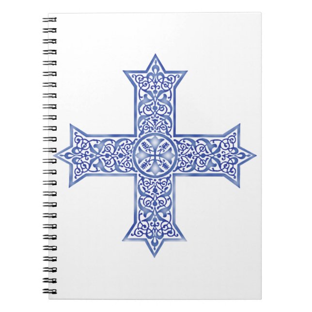 Coptic cross notebook (Front)
